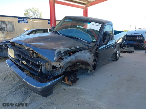 1993 Ford Ranger XL with VIN 1FTCR10U6PTA29717, listed as a IAAI auction lot 41832606 with 58,996 mi miles. Bid and sale history available at carsss.com. Image 18.