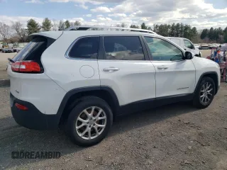 2017 Jeep Cherokee Latitude with VIN 1C4PJMCB9HW566344, listed as a Copart auction lot 50791825 with 148,875 mi miles and Salvage Title. Bid and sale history available at carsss.com. Image 3.