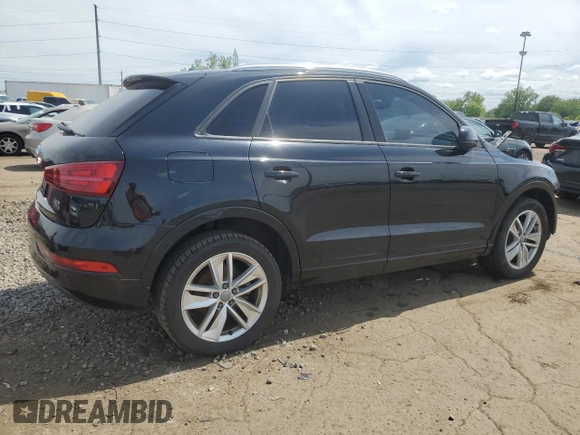 2017 Audi Q3 Premium with VIN WA1ECCFS8HR006976, listed as a Copart auction lot 58573355 with 178,468 mi miles and Clean title. Bid and sale history available at DreamBid. Image 3.
