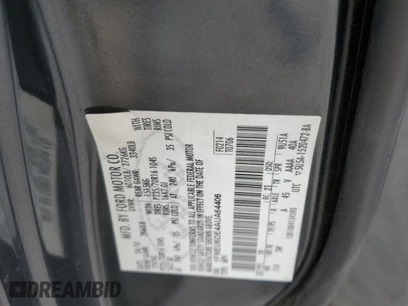 2010 Ford Explorer XLT with VIN 1FMEU6DE4AUA64406, listed as a Copart auction lot 57461695 with 143,733 mi miles and Salvage title. Bid and sale history available at DreamBid. Image 13.