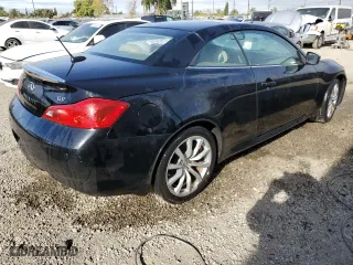 2011 Infiniti G37 Convertible with VIN JN1CV6FE5BM950017, listed as a Copart auction lot 82478244 with 109,038 mi miles and Clean Title. Bid and sale history available at carsss.com. Image 3.