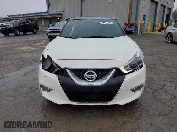 2017 Nissan Maxima S with VIN 1N4AA6AP6HC379649, listed as a Copart auction lot 43434295 with 115,343 mi miles and Salvage Title. Bid and sale history available at DreamBid. Image 5.
