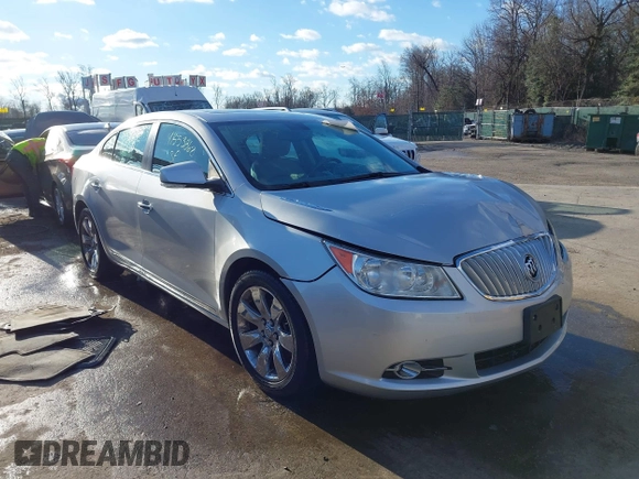 2012 Buick LaCrosse Premium 3 z VIN 1G4GH5E36CF201695, wystawiony jako IAAI lot #41553862 z przebiegiem 87 567 mil mil oraz . Historia ofert i sprzedaży dostępna na DreamBid. Obrazek 1.