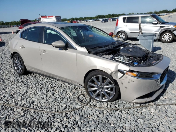 2025 Mazda 3 S Preferred with VIN 3MZBPACM6SM456512, listed as a Copart auction lot 52389715 with Not Provided miles and Non Repairable. Bid and sale history available at DreamBid. Image 4.