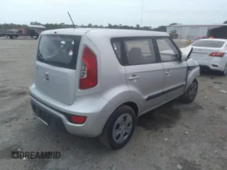 2013 Kia Soul with VIN KNDJT2A54D7765498, listed as a IAAI auction lot 36541193 with 123,835 mi miles and . Bid and sale history available at DreamBid. Image 4.