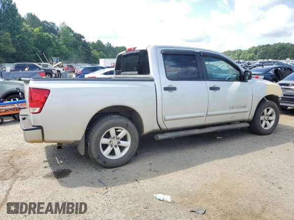 2013 Nissan Titan SV with VIN 1N6BA0ED4DN308893, listed as a Copart auction lot 59212565 with 196,676 mi miles and Salvage title. Bid and sale history available at DreamBid. Image 3.