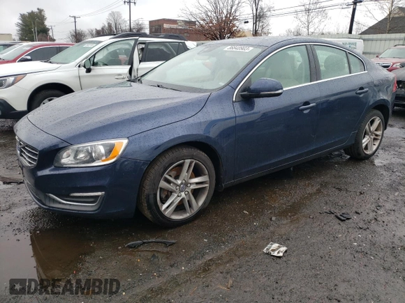 2015 Volvo S60 T5 Premier with VIN YV1612TK3F1357363, listed as a Copart auction lot 36848903 with 158,641 mi miles. Bid and sale history available at carsss.com. Image 1.