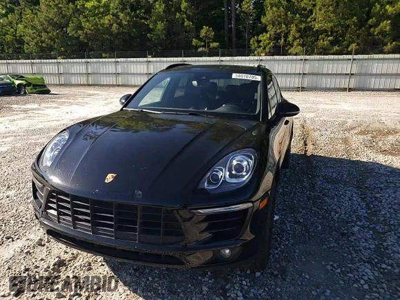 2018 Porsche Macan with VIN WP1AA2A57JLB02210, listed as a Copart auction lot 58010705 with 54,497 mi miles and Salvage title. Bid and sale history available at DreamBid. Image 14.