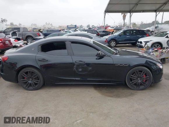 2021 Maserati Ghibli S with VIN ZAM57YSA3M1365483, listed as a IAAI auction lot 42562390 with 51,954 mi miles and . Bid and sale history available at DreamBid. Image 14.
