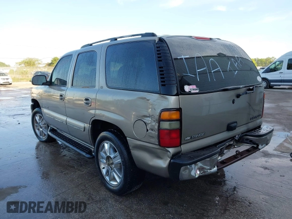 2003 Chevrolet Tahoe LS z VIN 1GNEC13Z73R121712, wystawiony jako IAAI lot #41754849 z przebiegiem Nie podano mil oraz . Historia ofert i sprzedaży dostępna na DreamBid. Obrazek 6.