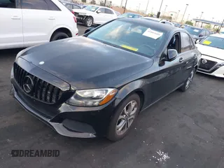 2017 Mercedes-Benz C 300 with VIN 55SWF4JB0HU230004, listed as a IAAI auction lot 41885609 with 45,289 mi miles and . Bid and sale history available at carsss.com. Image 2.