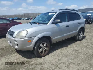 2005 Hyundai Tucson GL with VIN KM8JM12B85U103191, listed as a Copart auction lot 53953165 with 147,717 mi miles and Clean Title. Bid and sale history available at carsss.com. Image 1.