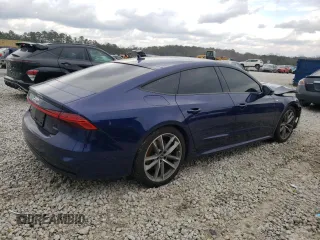 2021 Audi A7 Premium Plus with VIN WAUU2AF2XMN033362, listed as a Copart auction lot 44104065 with 11,708 mi miles and Salvage Title. Bid and sale history available at carsss.com. Image 3.