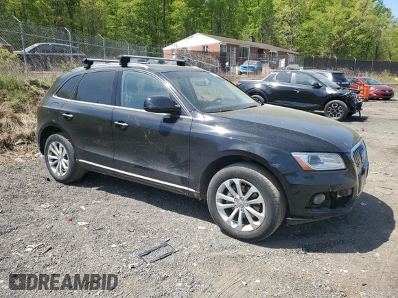 2016 Audi Q5 Premium with VIN WA1C2AFP3GA111576, listed as a Copart auction lot 53887185 with 120,542 mi miles and Salvage title. Bid and sale history available at DreamBid. Image 4.