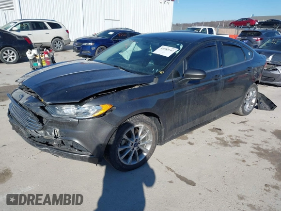 2017 Ford Fusion SE with VIN 3FA6P0H79HR398835, listed as a IAAI auction lot 41583142 with 162,707 mi miles. Bid and sale history available at carsss.com. Image 17.