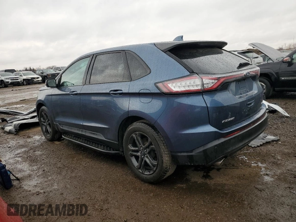2018 Ford Edge SEL with VIN 2FMPK3J89JBB70870, listed as a Copart auction lot 49619075 with 36,209 mi miles and Salvage Title. Bid and sale history available at carsss.com. Image 2.