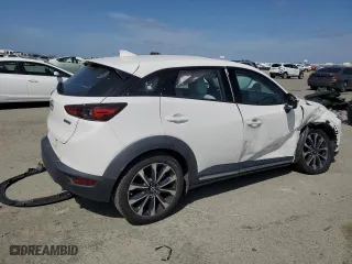 2019 Mazda CX-3 Grand Touring with VIN JM1DKDD76K0436980, listed as a Copart auction lot 53520105 with 33,947 mi miles and Salvage Title. Bid and sale history available at carsss.com. Image 3.
