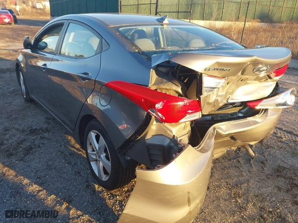 2013 Hyundai Elantra GLS with VIN 5NPDH4AE6DH363083, listed as a IAAI auction lot 41512838 with 69,789 mi miles. Bid and sale history available at carsss.com. Image 12.