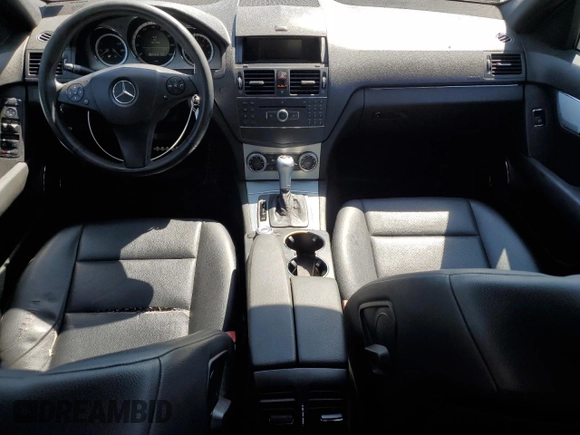 2009 Mercedes-Benz C 300 Sport with VIN WDDGF54X09R077080, listed as a Copart auction lot 50308345 with 167,156 mi miles and Salvage Title. Bid and sale history available at DreamBid. Image 8.