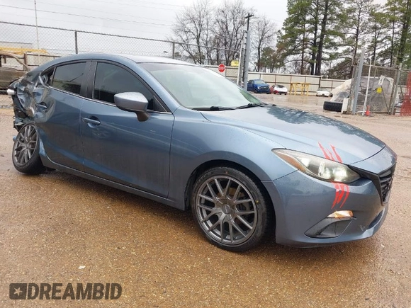 2014 Mazda 3 i Grand Touring with VIN JM1BM1W74E1169186, listed as a IAAI auction lot 41718063 with 113,022 mi miles and . Bid and sale history available at carsss.com. Image 1.