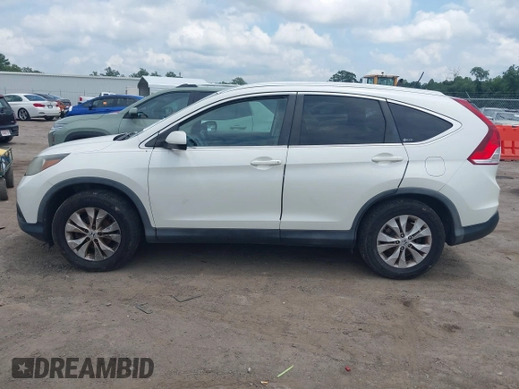 2012 Honda CR-V EX-L with VIN 5J6RM4H7XCL073555, listed as a IAAI auction lot 42750642 with 246,599 mi miles and . Bid and sale history available at DreamBid. Image 14.