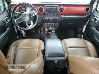 2020 Jeep Gladiator Rubicon z VIN 1C6JJTBG3LL156802, wystawiony jako Copart lot #48904865 z przebiegiem 30 704 mil mil oraz Szkoda całkowita • Salvage title. Historia ofert i sprzedaży dostępna na DreamBid. Obrazek 8.