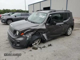 2019 Jeep Renegade Latitude z VIN ZACNJABB7KPJ73628, wystawiony jako Copart lot #59419695 z przebiegiem 61 126 mil mil oraz Szkoda całkowita • Salvage title. Historia ofert i sprzedaży dostępna na DreamBid. Obrazek 1.