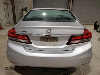 2015 Honda Civic EX with VIN 19XFB2F82FE010770, listed as a Copart auction lot 43957405 with 185,372 mi miles and Salvage Title. Bid and sale history available at carsss.com. Image 6.