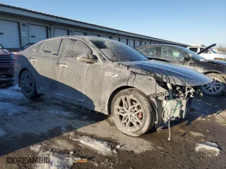 2019 Kia Optima SX with VIN 5XXGW4L20KG314217, listed as a Copart auction lot 46208225 with 106,473 mi miles and Salvage Title. Bid and sale history available at carsss.com. Image 4.