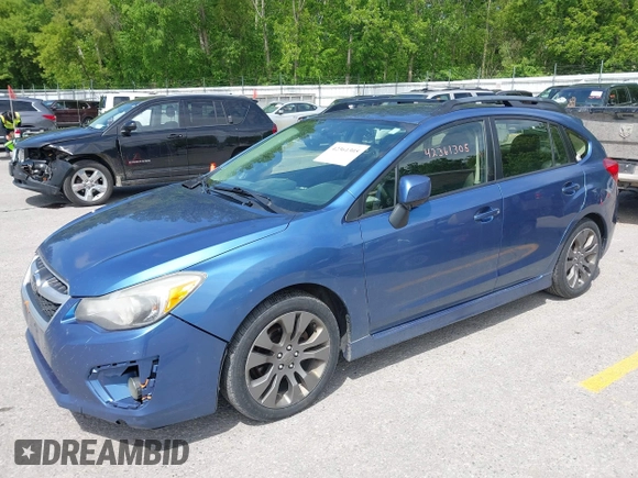 2014 Subaru Impreza Special Sports Limited z VIN JF1GPAR6XEH277762, wystawiony jako IAAI lot #42361305 z przebiegiem 209 546 mil mil oraz . Historia ofert i sprzedaży dostępna na DreamBid. Obrazek 17.