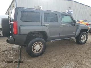 2008 Hummer H3 SUV Luxury with VIN 5GTEN13E388108462, listed as a Copart auction lot 45057225 with 240,946 mi miles and Clean Title. Bid and sale history available at carsss.com. Image 3.