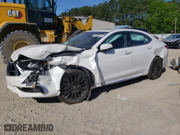 2018 Acura TLX Technology z VIN 19UUB3F57JA005077, wystawiony jako Copart lot #57256555 z przebiegiem 97 714 mil mil oraz Szkoda całkowita • Salvage title. Historia ofert i sprzedaży dostępna na DreamBid. Obrazek 1.