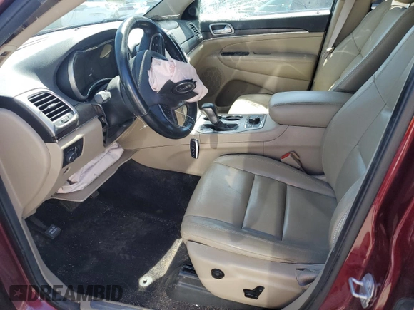 2018 Jeep Grand Cherokee Limited with VIN 1C4RJFBG1JC238506, listed as a Copart auction lot 54502015 with 88,738 mi miles and Salvage title. Bid and sale history available at DreamBid. Image 7.