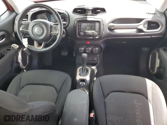 2017 Jeep Renegade Latitude with VIN ZACCJABB6HPF75773, listed as a Copart auction lot 54577855 with 50,425 mi miles and Salvage Title. Bid and sale history available at carsss.com. Image 8.