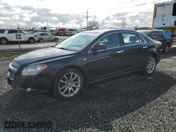 2008 Chevrolet Malibu LTZ with VIN 1G1ZK57788F178354, listed as a Copart auction lot 54444205 with 187,730 mi miles and Salvage Title. Bid and sale history available at DreamBid. Image 1.