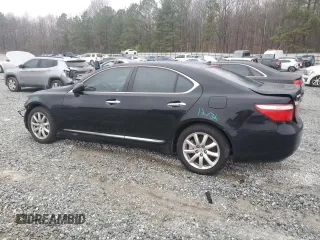 2009 Lexus LS 460 with VIN JTHCL46F395001858, listed as a Copart auction lot 89346225 with 291,337 mi miles and Salvage Title. Bid and sale history available at DreamBid. Image 2.