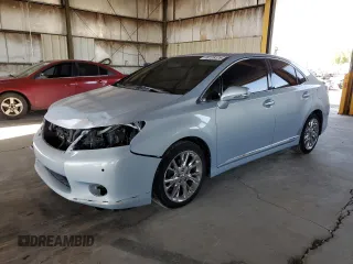 2010 Lexus HS 250h with VIN JTHBB1BA4A2033814, listed as a Copart auction lot 48126475 with 204,748 mi miles and Salvage Title. Bid and sale history available at DreamBid. Image 1.