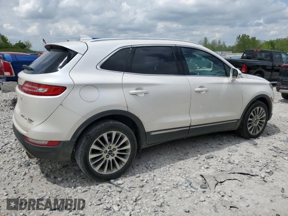 2018 Lincoln MKC Reserve with VIN 5LMCJ3D93JUL14636, listed as a Copart auction lot 56948475 with 98,936 mi miles and Clean title. Bid and sale history available at DreamBid. Image 3.