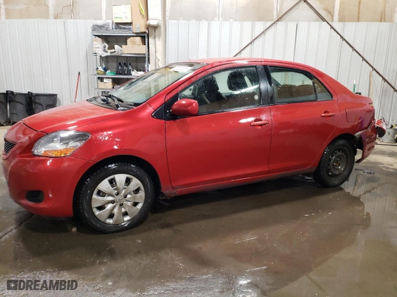 2010 Toyota Yaris with VIN JTDBT4K38A4075103, listed as a Copart auction lot 50101385 with 95,341 mi miles and Salvage Title. Bid and sale history available at carsss.com. Image 1.