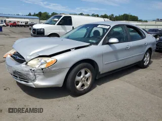 2003 Ford Taurus SES Standard with VIN 1FAFP55U33A196115, listed as a Copart auction lot 65403525 with 142,910 mi miles and Salvage title. Bid and sale history available at DreamBid. Image 1.