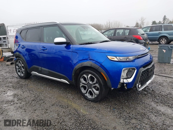 2021 Kia Soul LX with VIN KNDJ23AU1M7133364, listed as a IAAI auction lot 41313919 with 65,383 mi miles. Bid and sale history available at carsss.com. Image 1.