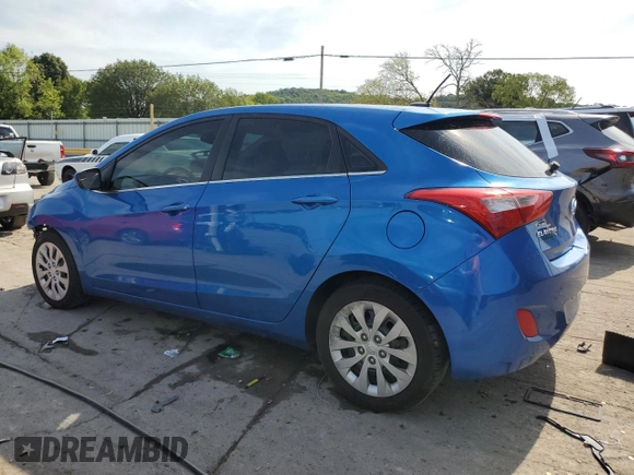 2017 Hyundai Elantra GT with VIN KMHD35LH5HU350005, listed as a Copart auction lot 66673444 with 154,521 mi miles and Salvage Title. Bid and sale history available at carsss.com. Image 2.