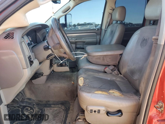2004 Dodge Ram 2500 SLT with VIN 3D7KU28C24G172965, listed as a Copart auction lot 73827294 with 342,661 mi miles and Salvage Title. Bid and sale history available at carsss.com. Image 7.