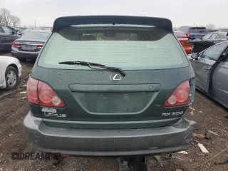 2000 Lexus RX 300 with VIN JT6HF10U8Y0156252, listed as a Copart auction lot 72519354 with 239,412 mi miles and Non Repairable. Bid and sale history available at carsss.com. Image 6.