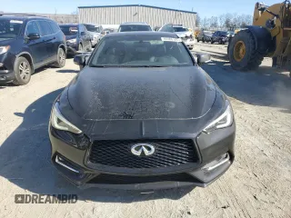 2018 Infiniti Q60 Luxe with VIN JN1EV7EL1JM393040, listed as a Copart auction lot 45486185 with 54,369 mi miles and Salvage Title. Bid and sale history available at DreamBid. Image 5.