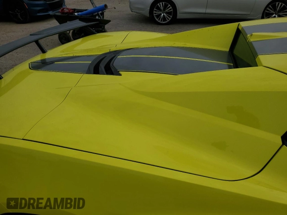 2022 Chevrolet Corvette 3LT with VIN 1G1YC3D4XN5100893, listed as a Copart auction lot 61994414 with 0 mi miles and Salvage Title. Bid and sale history available at carsss.com. Image 10.