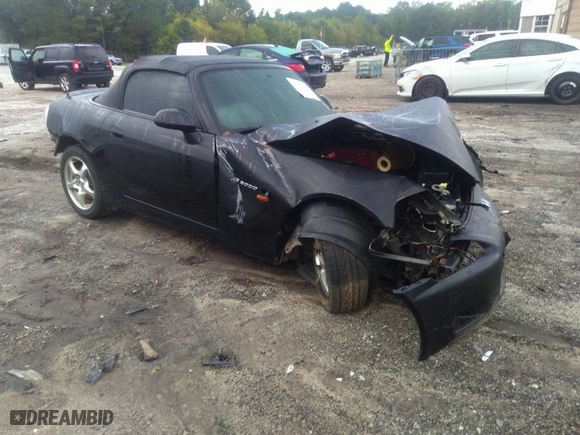 2001 Honda S2000 with VIN JHMAP11441T001223, listed as a IAAI auction lot 40479623 with NaN miles. Bid and sale history available at carsss.com. Image 1.