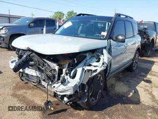 2023 Ford Bronco Sport Outer Banks with VIN 3FMCR9C6XPRD60485, listed as a IAAI auction lot 42007056 with 6,194 mi miles and . Bid and sale history available at DreamBid. Image 18.