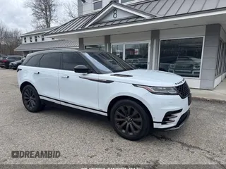 2018 Land Rover Range Rover Velar R-Dynamic SE with VIN SALYL2RV0JA718527, listed as a IAAI auction lot 42033844 with 113,882 mi miles. Bid and sale history available at carsss.com. Image 1.