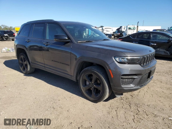2023 Jeep Grand Cherokee Altitude с VIN 1C4RJGAG2PC623248, выставлен на аукционе Copart как лот 81327544 с пробегом 19 438 миль миль и Списание • Salvage title. История ставок и продаж доступна на DreamBid. Изображение 4.